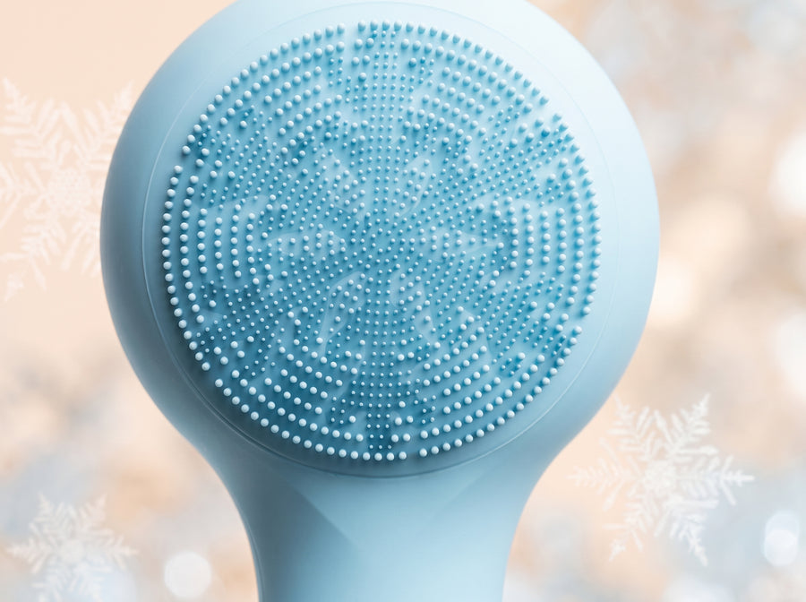 Brosse visage Syleora Glow Brush en silicone doux