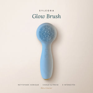 Syleora Glow Brush – Brosse nettoyante visage 3-en-1