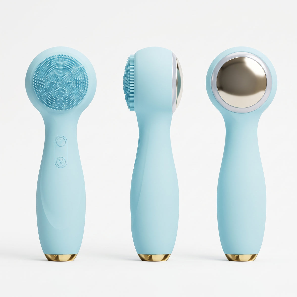 Syleora Glow Brush – Brosse nettoyante visage 3-en-1