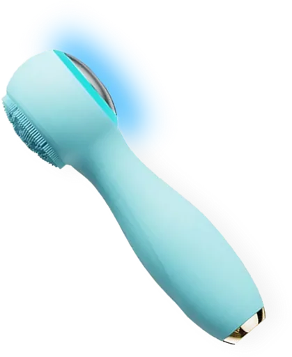 Brosse nettoyante visage Syleora Glow Brush, vue de profil